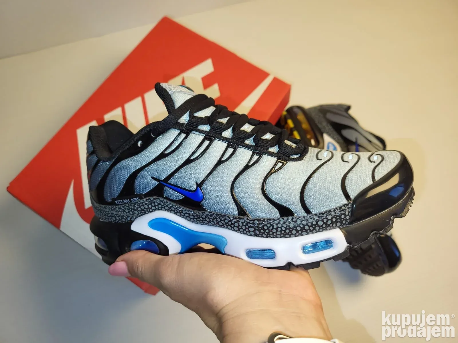 Nike Air Max sneakers before
